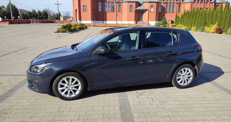 Peugeot 308 cena 35600 przebieg: 137000, rok produkcji 2017 z Łosice małe 137